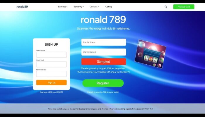การสมัครสมาชิกง่ายๆ ronaldo789